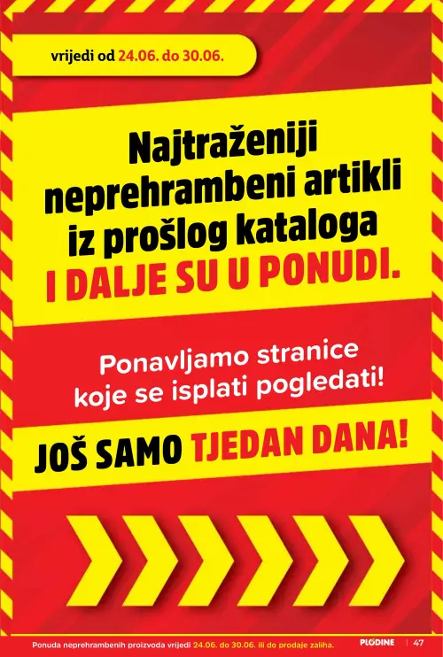 Plodine katalog — stranica 47 (vrijedi 24. 06. 2026.–30. 06. 2026.)