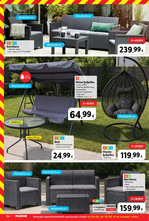 Plodine katalog — stranica 54 (vrijedi 24. 06. 2026.–30. 06. 2026.)