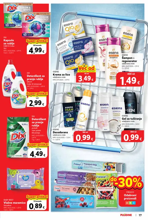 Plodine katalog — stranica 17 (vrijedi 08. 07. 2026.–14. 07. 2026.)