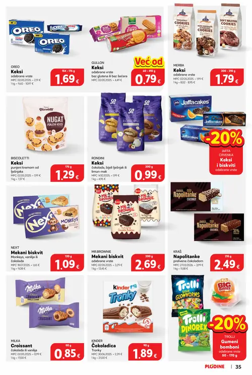 Plodine katalog — stranica 35 (vrijedi 08. 07. 2026.–14. 07. 2026.)