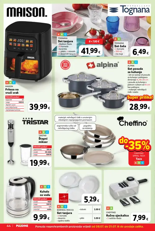 Plodine katalog — stranica 44 (vrijedi 08. 07. 2026.–14. 07. 2026.)