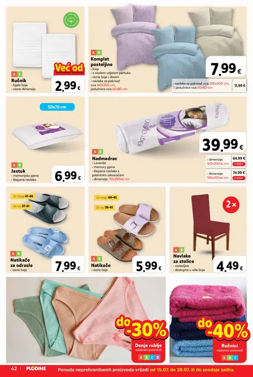 Plodine katalog — stranica 42 (vrijedi 15. 07. 2026.–21. 07. 2026.)