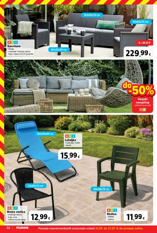 Plodine katalog — stranica 52 (vrijedi 22. 07. 2026.–28. 07. 2026.)