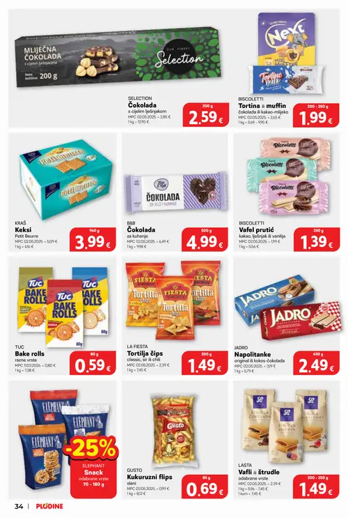 Plodine katalog — stranica 34 (vrijedi 29. 07. 2026.–04. 08. 2026.)