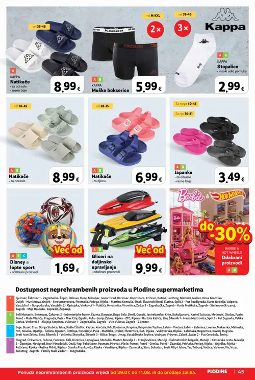 Plodine katalog — stranica 45 (vrijedi 29. 07. 2026.–04. 08. 2026.)