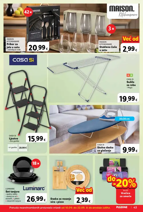 Plodine katalog — stranica 43 (vrijedi 10. 09. 2026.–15. 09. 2026.)