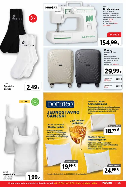 Plodine katalog — stranica 45 (vrijedi 10. 09. 2026.–15. 09. 2026.)