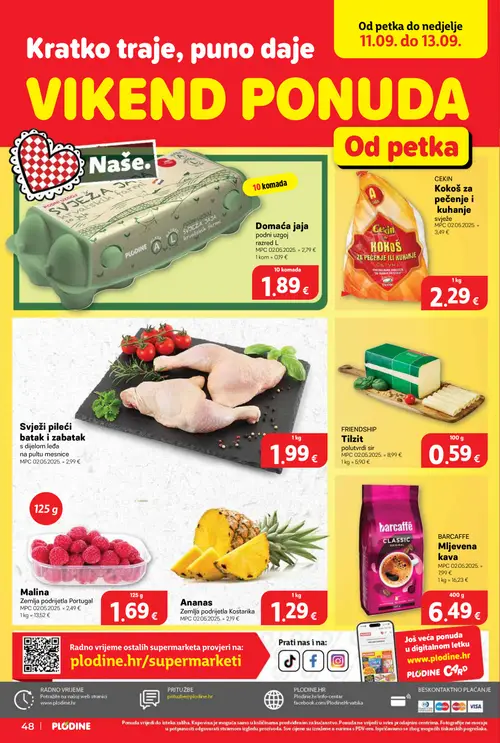 Plodine katalog — stranica 48 (vrijedi 10. 09. 2026.–15. 09. 2026.)