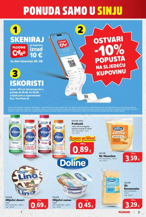 Plodine katalog — stranica 3 (vrijedi 25. 06. 2026.–30. 06. 2026.)