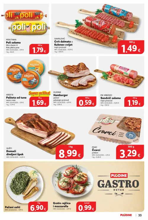 Plodine katalog — stranica 33 (vrijedi 25. 06. 2026.–30. 06. 2026.)