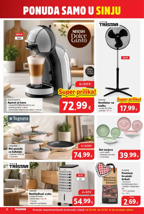 Plodine katalog — stranica 8 (vrijedi 25. 06. 2026.–30. 06. 2026.)
