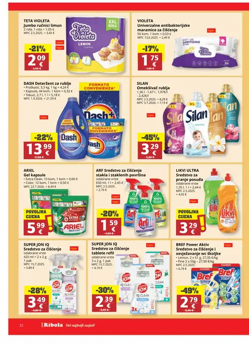 Ribola katalog — stranica 22 (vrijedi 30. 09. 2026.–06. 10. 2026.)