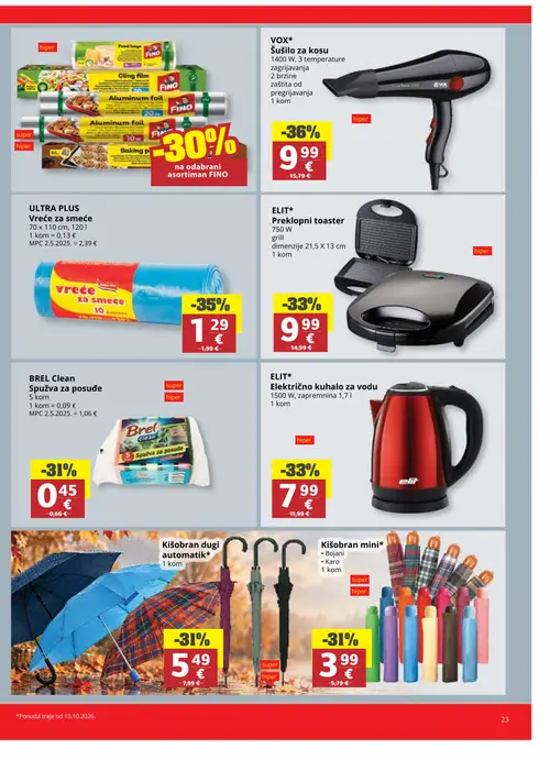 Ribola katalog — stranica 23 (vrijedi 30. 09. 2026.–06. 10. 2026.)