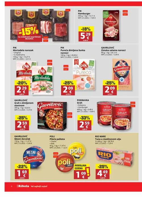 Ribola katalog — stranica 6 (vrijedi 30. 09. 2026.–06. 10. 2026.)