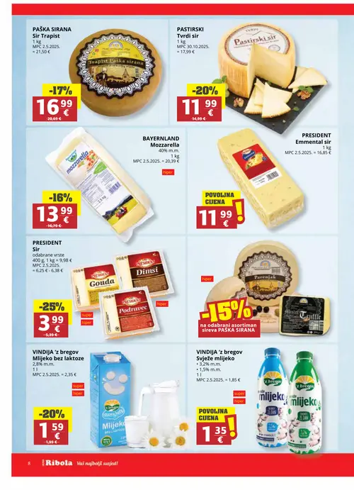 Ribola katalog — stranica 8 (vrijedi 30. 09. 2026.–06. 10. 2026.)