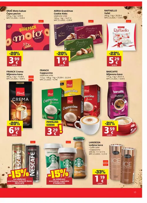 Ribola katalog — stranica 13 (vrijedi 08. 07. 2026.–21. 07. 2026.)
