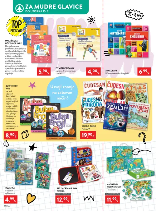 Spar katalog — stranica 28 (vrijedi 29. 07. 2026.–15. 09. 2026.)