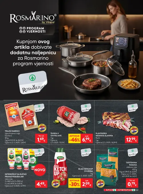 Spar katalog — stranica 20: AVE ŠUNKA U OVITKU AVE, Zvijezda BLAGI KETCHUP ZVIJEZDA (vrijedi 16. 09. 2026.–22. 09. 2026.)
