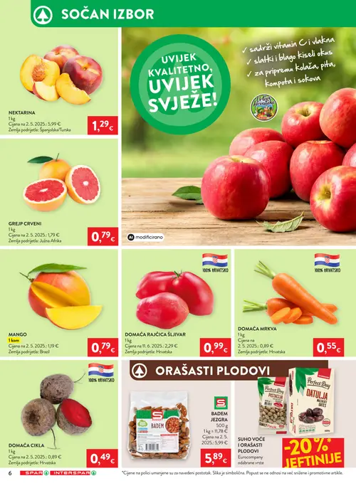Spar katalog — stranica 6 (vrijedi 16. 09. 2026.–22. 09. 2026.)