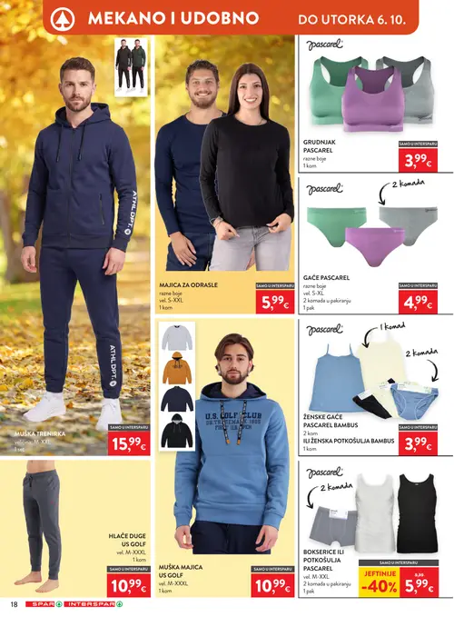 Spar katalog — stranica 27: pascarel BOKSERICE ILI POTKOŠULJA PASCAREL (vrijedi 23. 09. 2026.–29. 09. 2026.)
