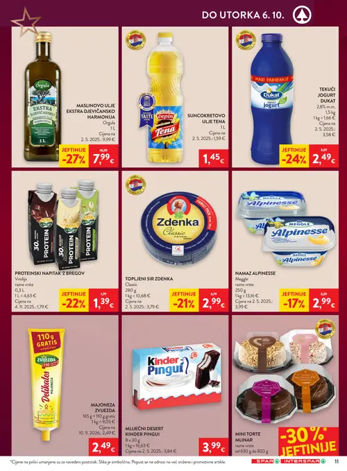 Spar katalog — stranica 15 (vrijedi 30. 09. 2026.–06. 10. 2026.)