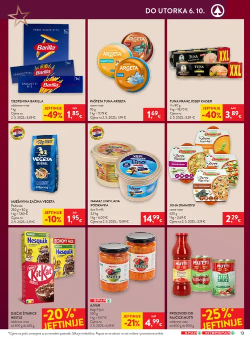 Spar katalog — stranica 17 (vrijedi 30. 09. 2026.–06. 10. 2026.)