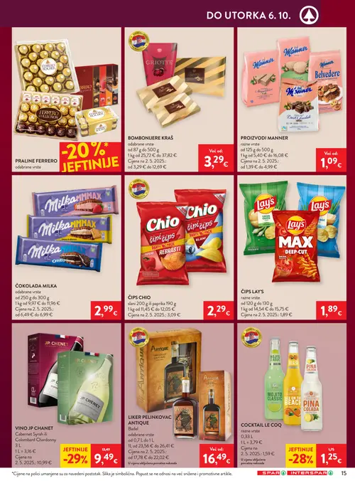 Spar katalog — stranica 19 (vrijedi 30. 09. 2026.–06. 10. 2026.)