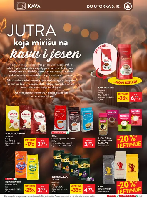 Spar katalog — stranica 29 (vrijedi 30. 09. 2026.–06. 10. 2026.)