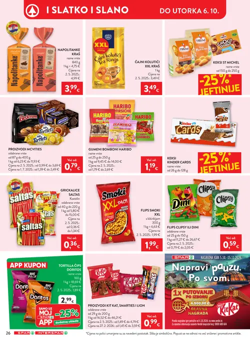 Spar katalog — stranica 34 (vrijedi 30. 09. 2026.–06. 10. 2026.)