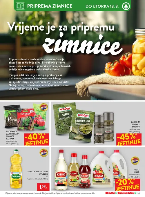 Spar katalog — stranica 16 (vrijedi 12. 08. 2026.–18. 08. 2026.)