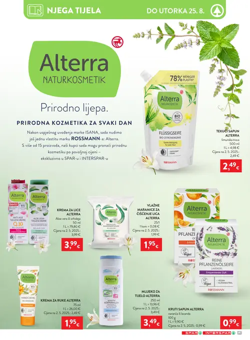 Spar katalog — stranica 31 (vrijedi 19. 08. 2026.–25. 08. 2026.)