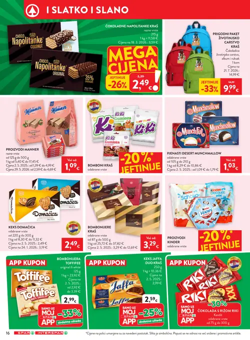 Spar katalog — stranica 22: Kraš PRIGODNI PAKET ŽIVOTINJSKO CARSTVO KRAŠ (vrijedi 26. 08. 2026.–01. 09. 2026.)