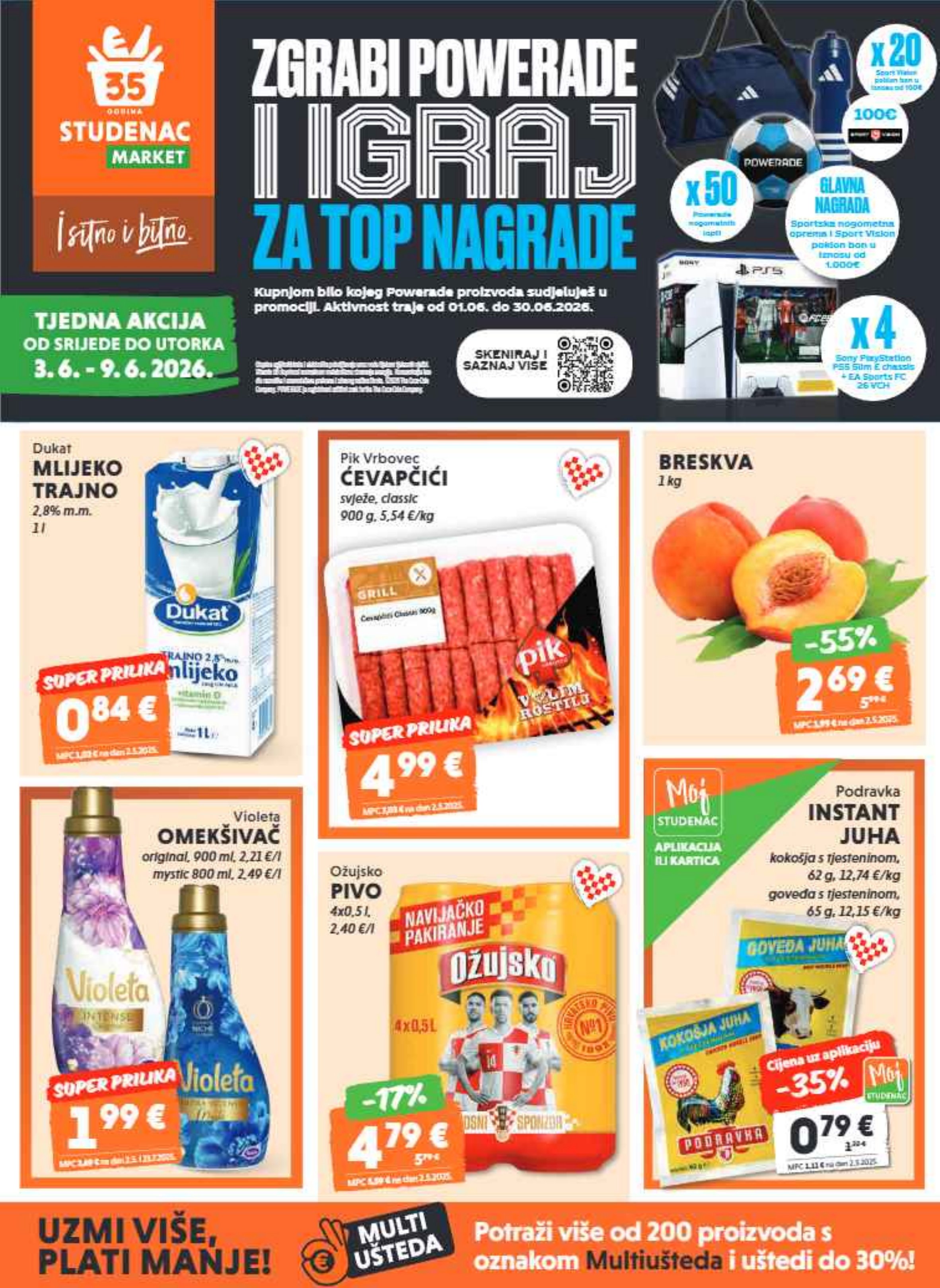 Studenac katalog — stranica 1 (vrijedi 03. 06. 2026.–09. 06. 2026.)