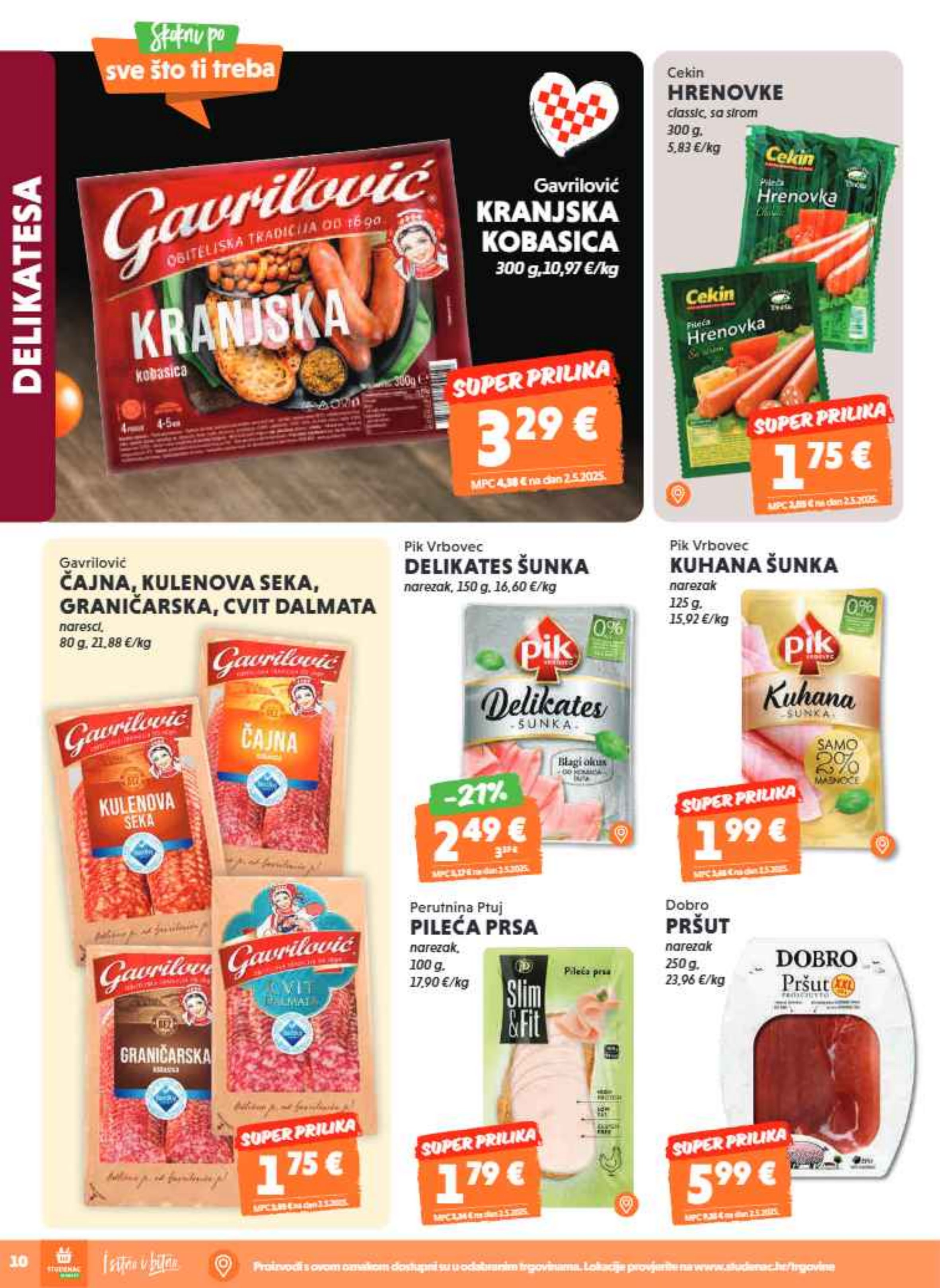 Studenac katalog — stranica 10 (vrijedi 03. 06. 2026.–09. 06. 2026.)
