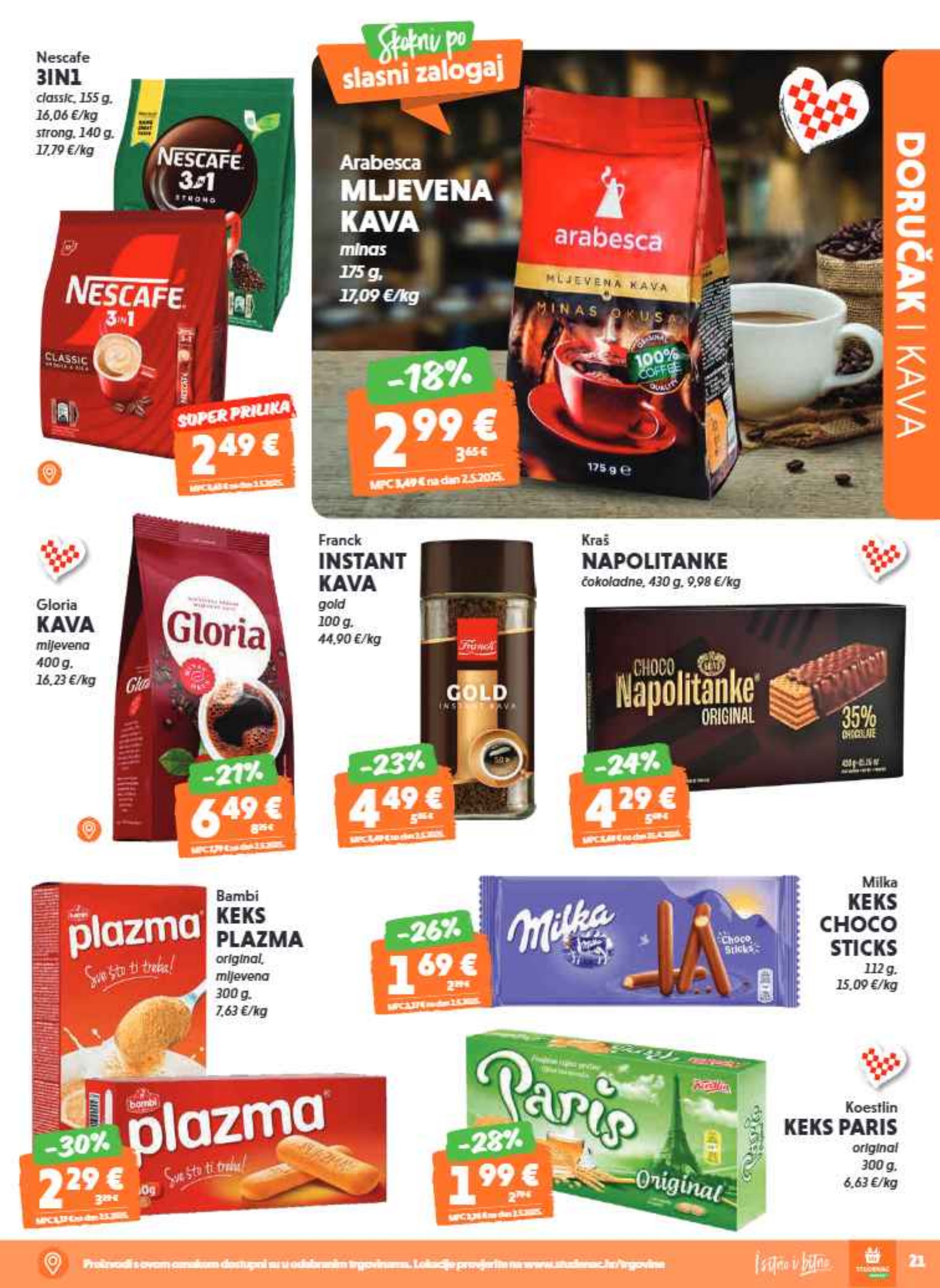 Studenac katalog — stranica 21 (vrijedi 03. 06. 2026.–09. 06. 2026.)