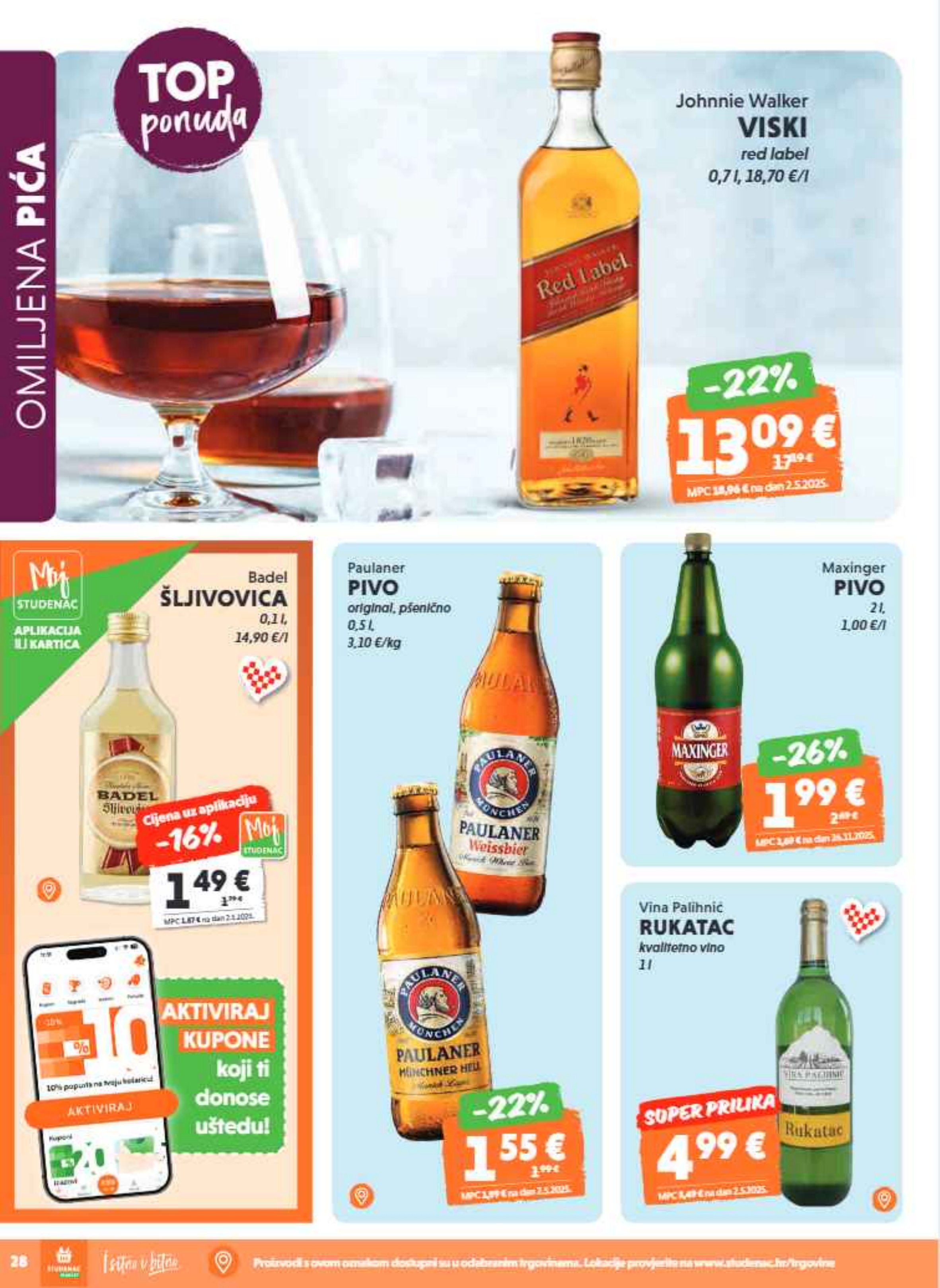 Studenac katalog — stranica 28 (vrijedi 03. 06. 2026.–09. 06. 2026.)