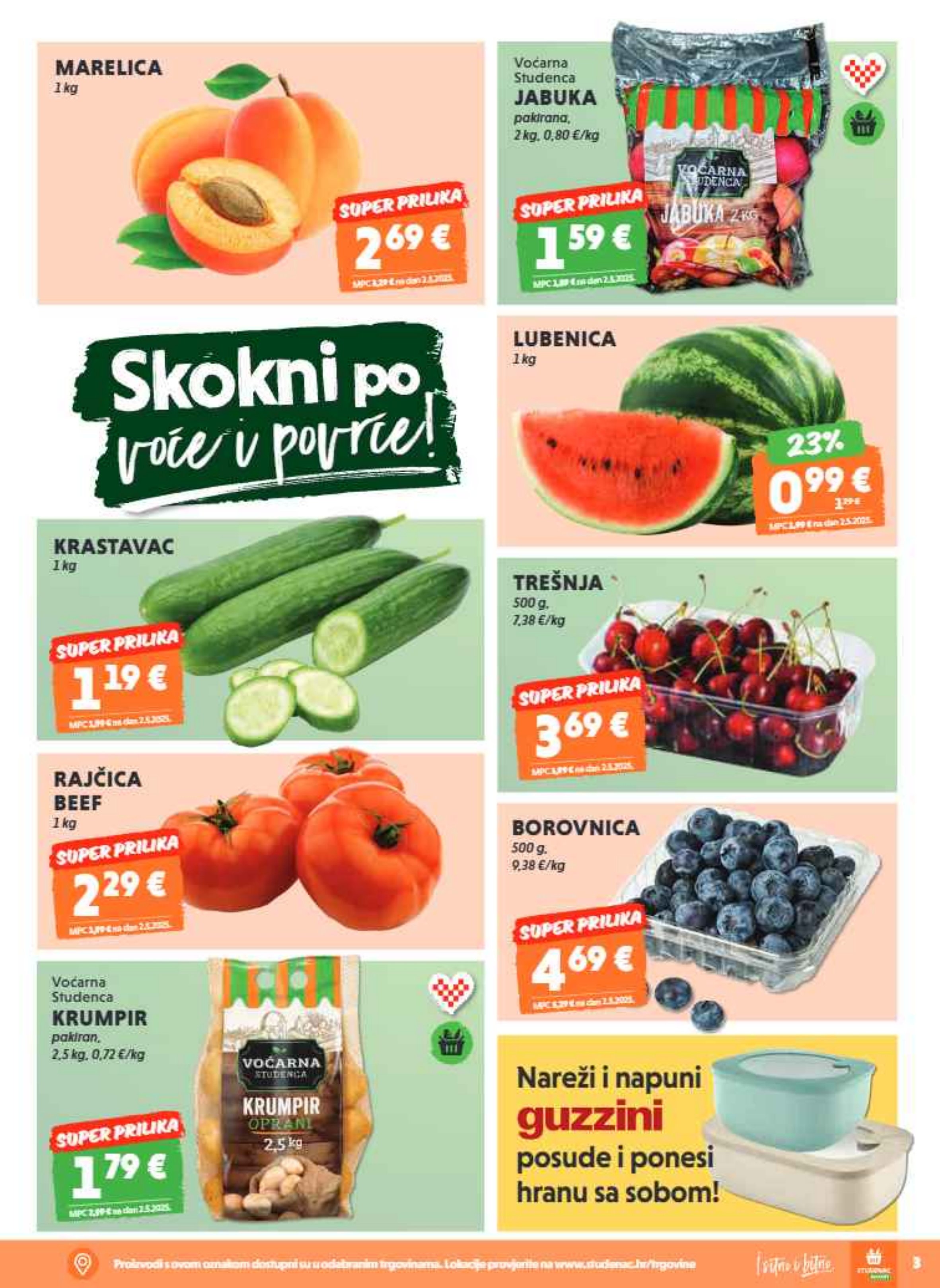 Studenac katalog — stranica 3 (vrijedi 03. 06. 2026.–09. 06. 2026.)