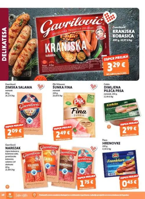 Studenac katalog — stranica 10 (vrijedi 01. 07. 2026.–14. 07. 2026.)