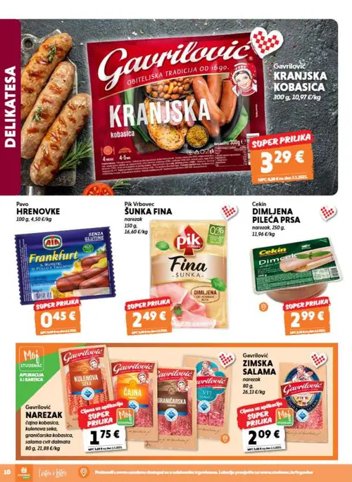 Studenac katalog — stranica 10 (vrijedi 08. 07. 2026.–14. 07. 2026.)