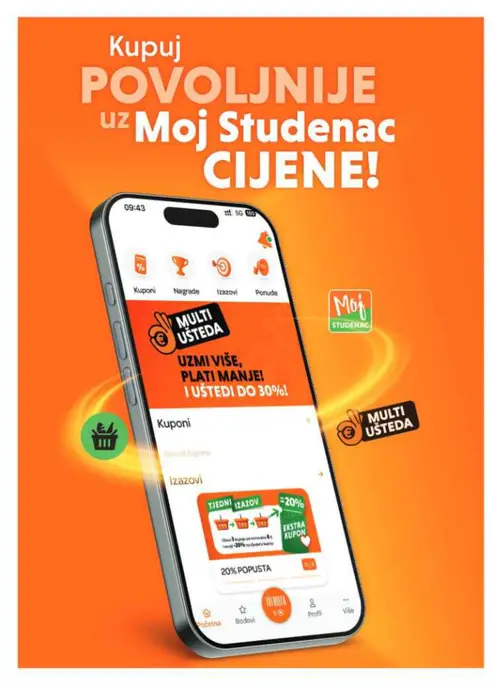 Studenac katalog — stranica 6: 20% POPUSTA (vrijedi 29. 07. 2026.–11. 08. 2026.)