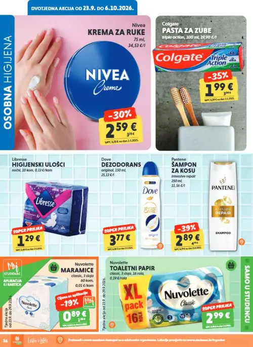 Studenac katalog — stranica 36 (vrijedi 23. 09. 2026.–06. 10. 2026.)