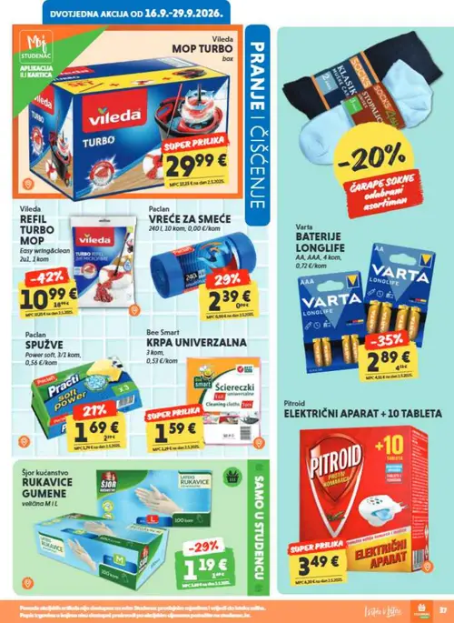 Studenac katalog — stranica 37 (vrijedi 23. 09. 2026.–06. 10. 2026.)