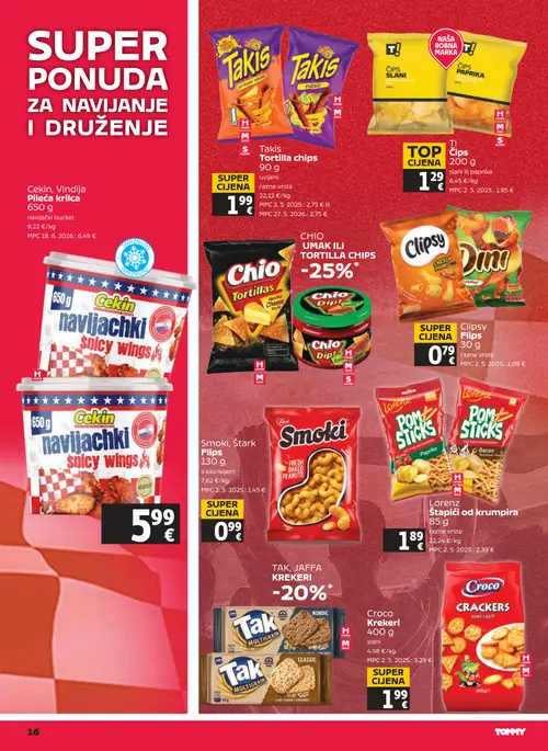 Tommy katalog — stranica 16 (vrijedi 25. 06. 2026.–01. 07. 2026.)