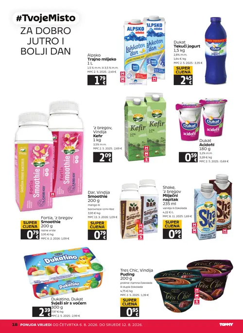 Tommy katalog — stranica 18 (vrijedi 06. 08. 2026.–12. 08. 2026.)