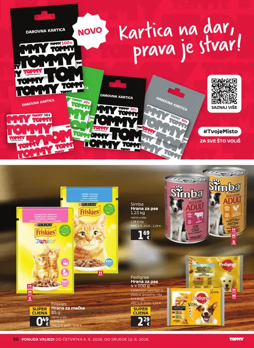 Tommy katalog — stranica 30 (vrijedi 06. 08. 2026.–12. 08. 2026.)