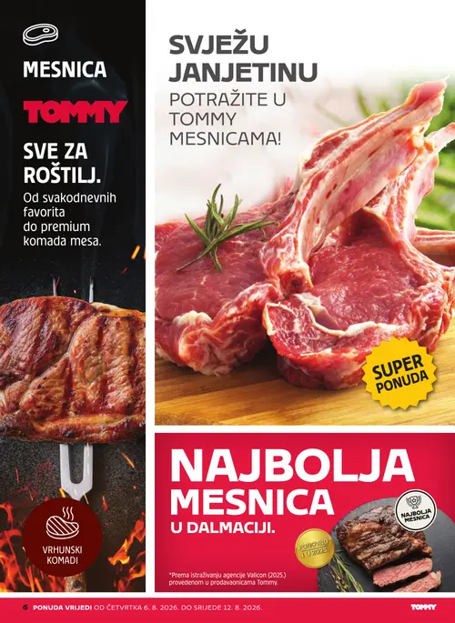 Tommy katalog — stranica 6 (vrijedi 06. 08. 2026.–12. 08. 2026.)