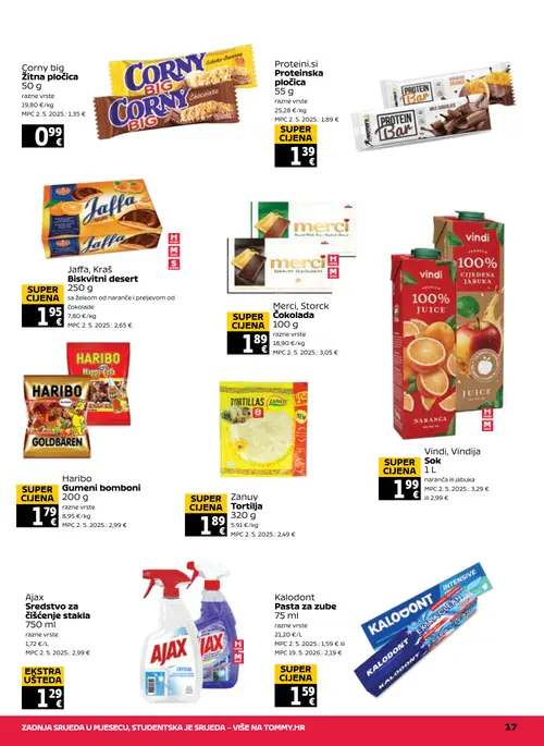 Tommy katalog — stranica 17: Kalodont Kalodont Pasta za zube (vrijedi 20. 08. 2026.–26. 08. 2026.)