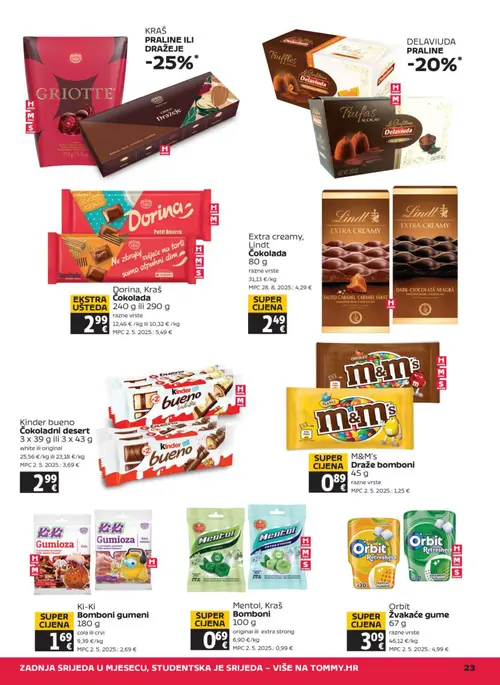 Tommy katalog — stranica 23 (vrijedi 24. 09. 2026.–30. 09. 2026.)