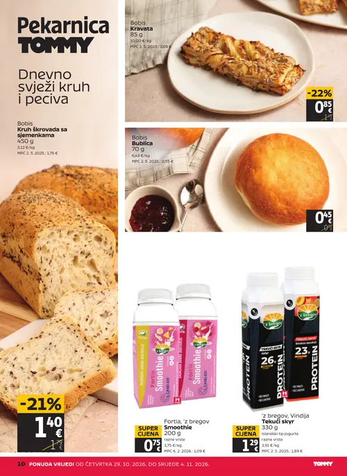 Tommy katalog — stranica 10 (vrijedi 29.10.–04.11.2026.)