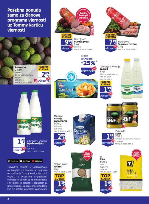 Tommy katalog — stranica 1 (vrijedi 29.10.–04.11.2026.)